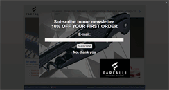 Desktop Screenshot of farfalli.com
